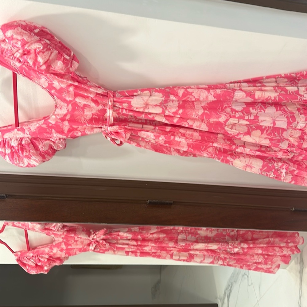 Fabulous pink floral Loveshack Fancy dress